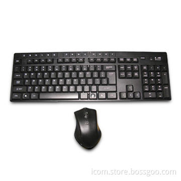 Wireless Keyboard and Mouse with 10m Operating Range